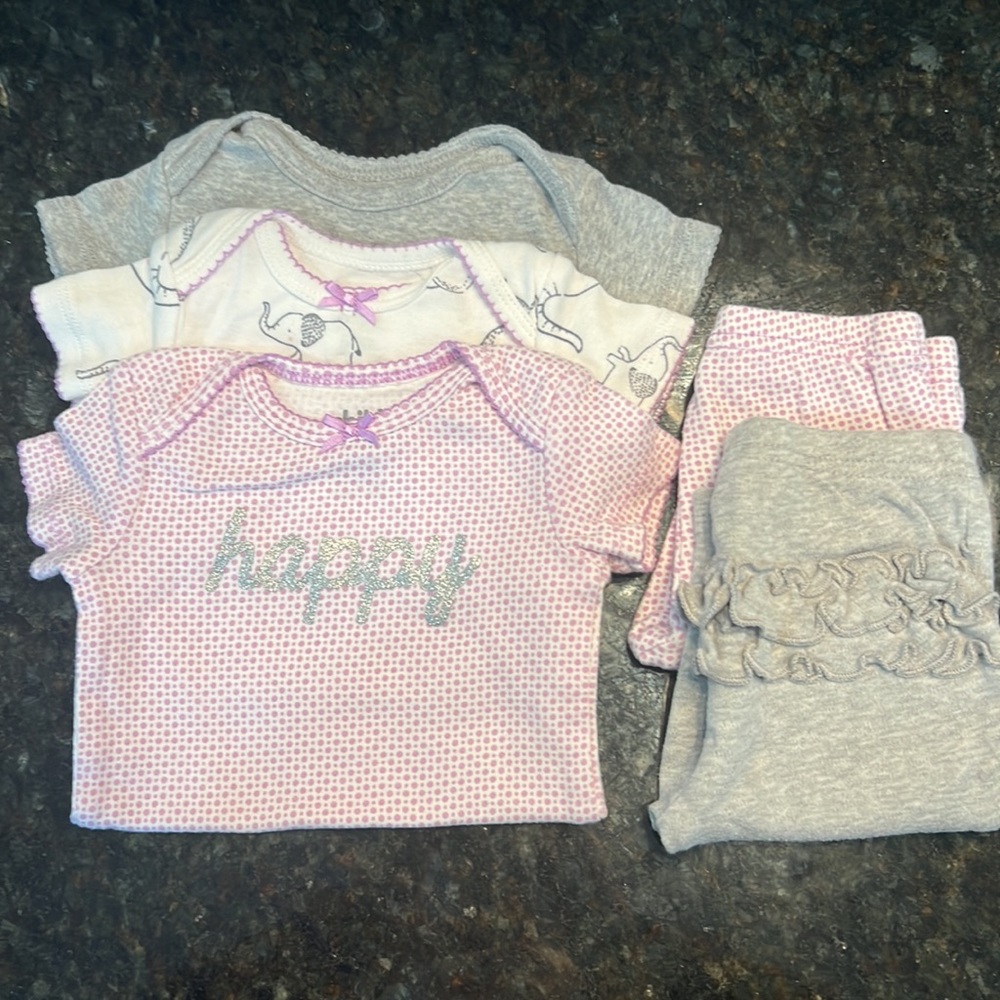 Child of Mine by Carter’s Baby Girl 5-Piece Outfit